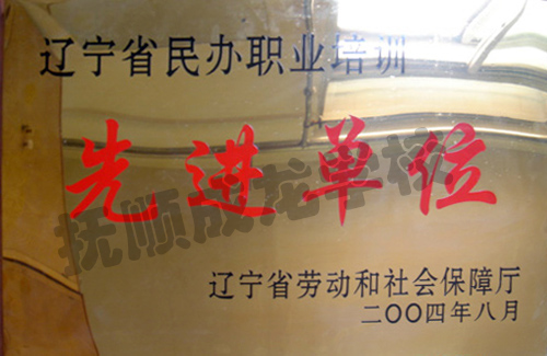 辽宁省民办教育先进单位